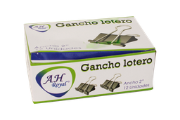 [PA1198] GANCHO AH ROYAL LOTERO 50MM(2&quot;)  (DISPLAY X 12 UNDS)  [PAC90042-1198 / PAC90506