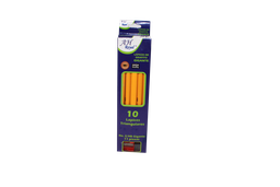 [PA3776] LAPIZ AH ROYAL TRIANGULAR JUMBO HB CON SACAPUNTA  (DISPLAY X10) [PAC70087-3776]