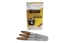 MARCADOR AH ROYAL METALICO DORADO DELGADO (DISPLAY X12UNDS) [PAC90019-1120]