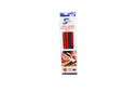 LAPIZ DE MADERA  BICOLOR ROJO Y AZUL (DISPLAY X 12 UND) [PAC60020-3330]