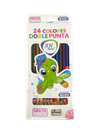 COLOR AH ROYAL DOBLE PUNTA  4MM TRIANGULAR CAJA  X12 [PAC70632-2028-PAC2508]