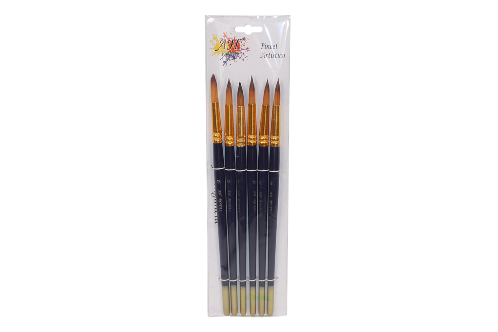 PINCEL AH ROYAL REDONDO No.12 X6 [0]