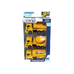 [JU411] SET DE CARROS DE CONSTRCCIÓN. [YS0376591]